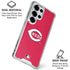MLB Cincinnati Reds - Solid Distressed Galaxy S25 Ultra Clear Case